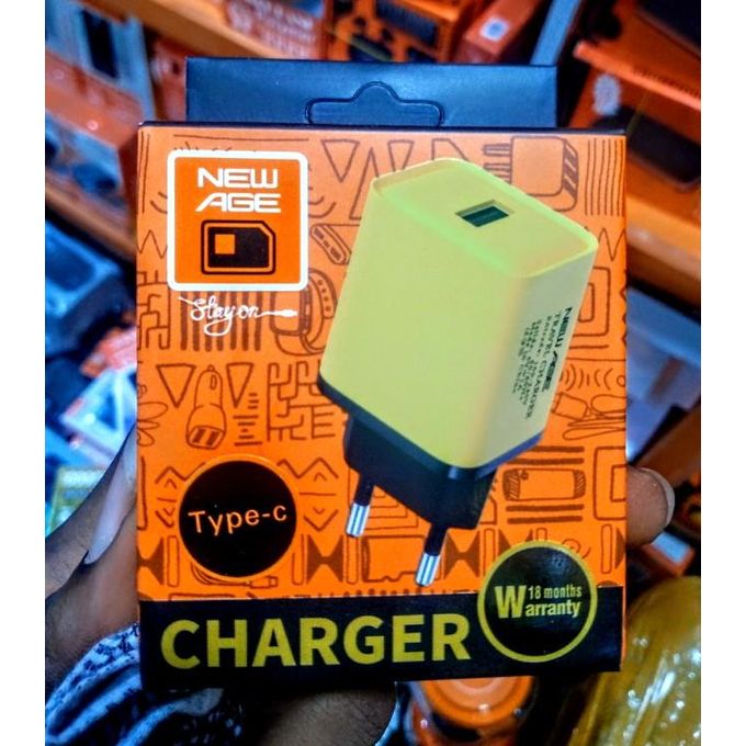 New Age Original USB To Type-C Fast Charger